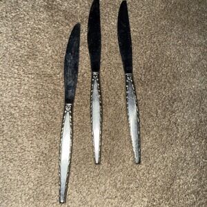 Vintage Venetia dinner Knives Oneida‎ 3 stainless